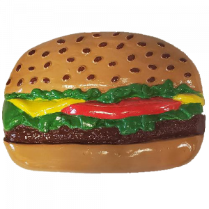 Burger Plaster Painted