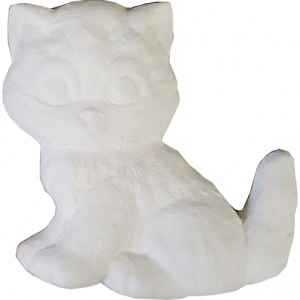 Plaster Paint Kitty Cat