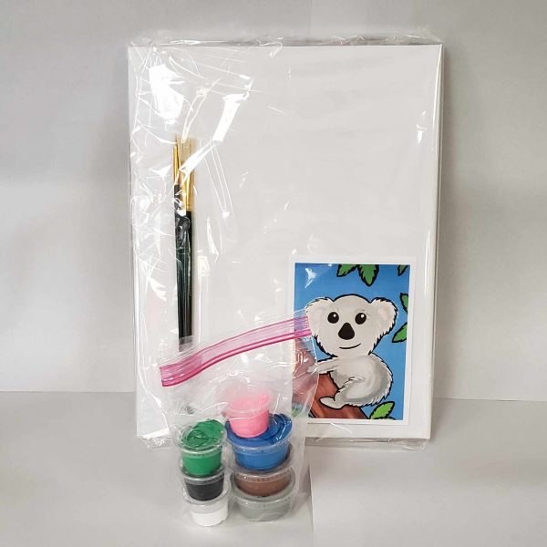 Koala Bear Canvas Paint Art Kit