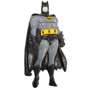 Bat Hero Plaster Painted
