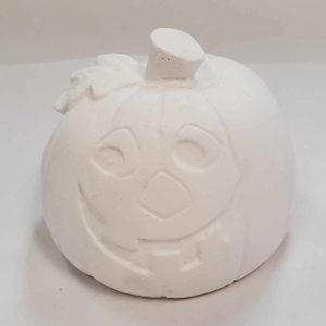 Plaster Paint Pumpkin Statue