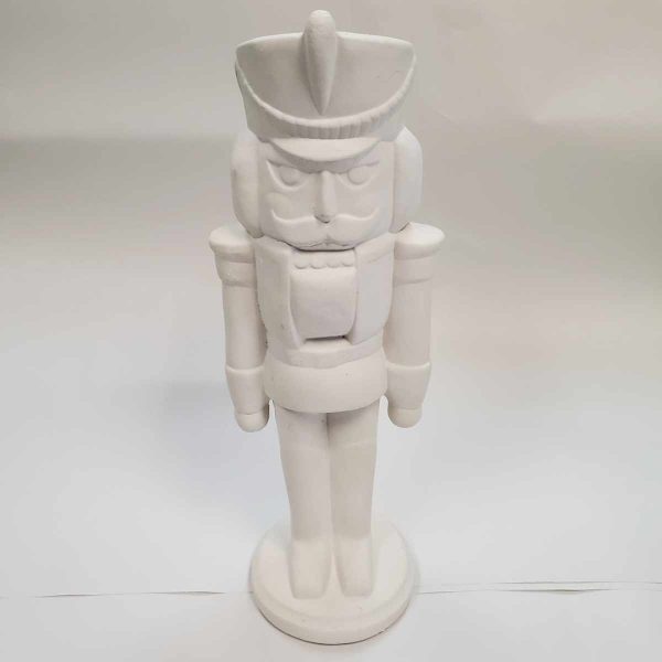 Plaster Paint Nutcracker Statue