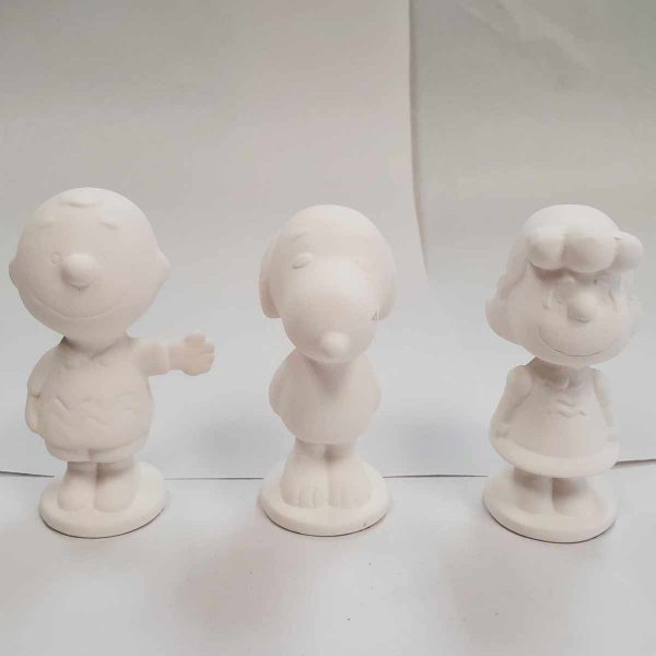 Plaster Paint Peanuts Figurines