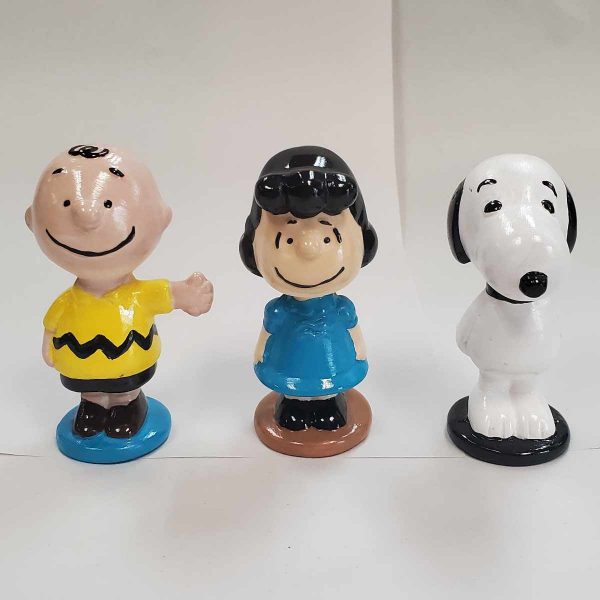 Peanuts Figurines Plaster Painted