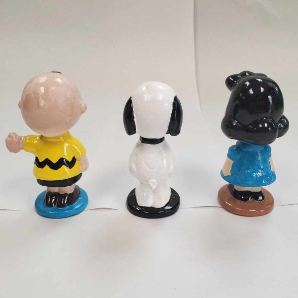 Peanuts Figurines Plaster Painted