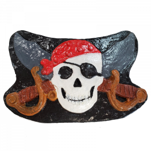 Pirate Plaster Painted