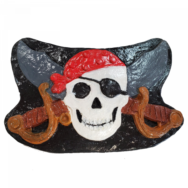 Pirate Plaster Painted