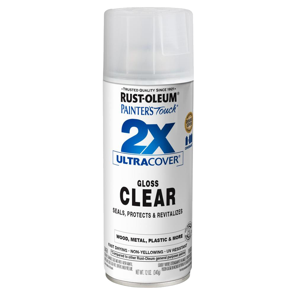 Clear Coat Gloss Spray Paint Large