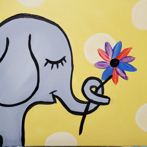 Elephant Canvas Art