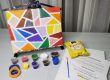 Mosaic Canvas Paint Art Kit