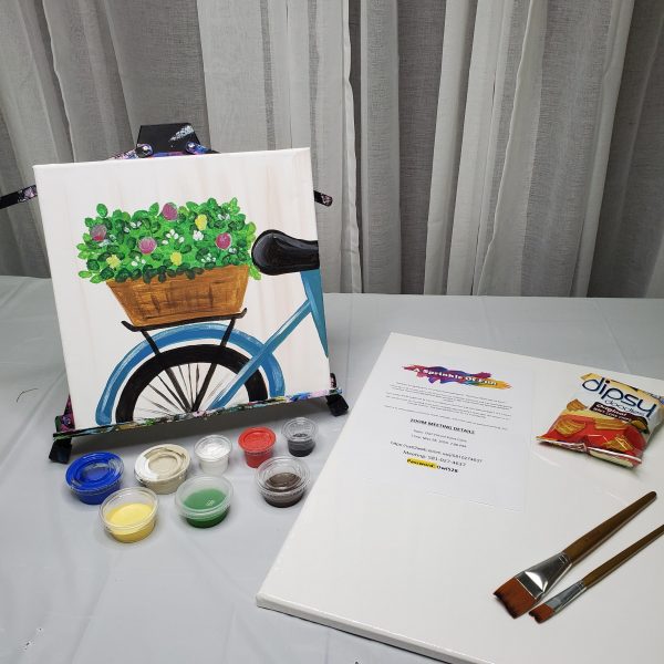 Bicycle Canvas Art Kit