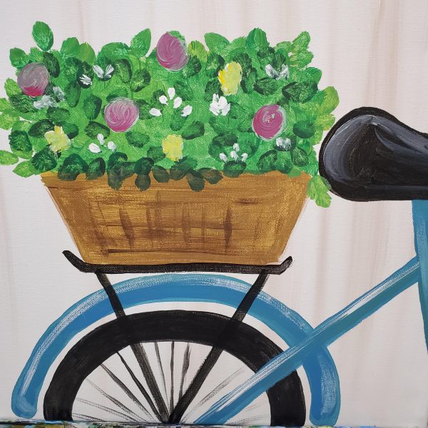 Bike Canvas Art Painting