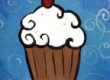 Cupcake Canvas Art