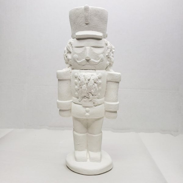 Plaster Paint Nutcracker Statue