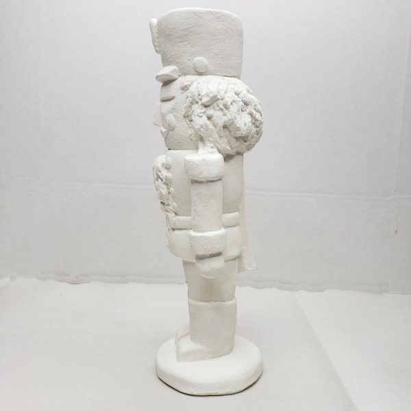 Plaster Paint Nutcracker Statue