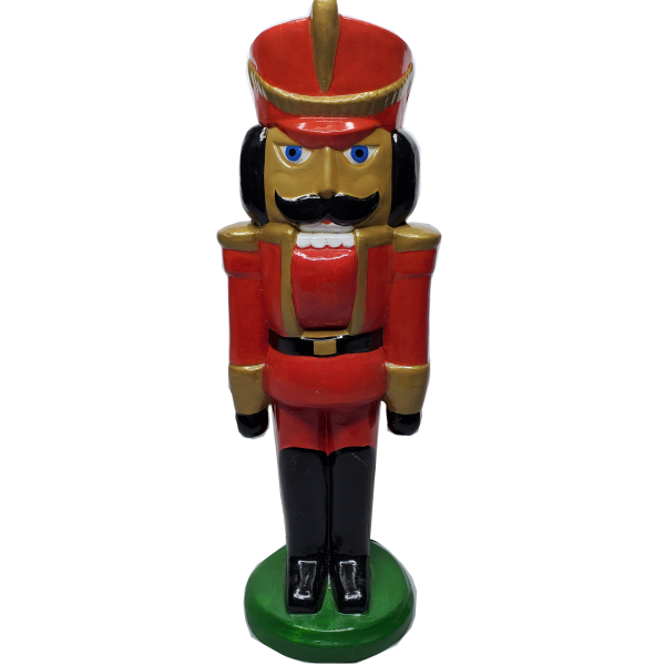 Nutcracker Statue Painted