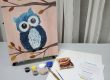 Owl Canvas Paint Art Kit