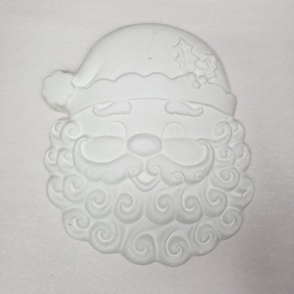 Plaster Paint Santa Face