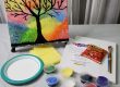 Tissue Paper Canvas Art Kit