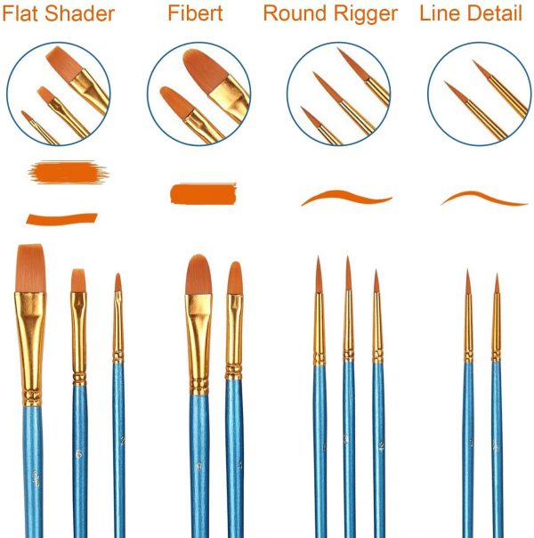 Paint Brush Kit Styles