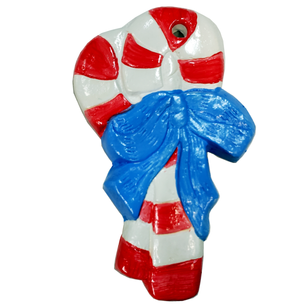 Candy Cane Ornament - A Sprinkle of Fun