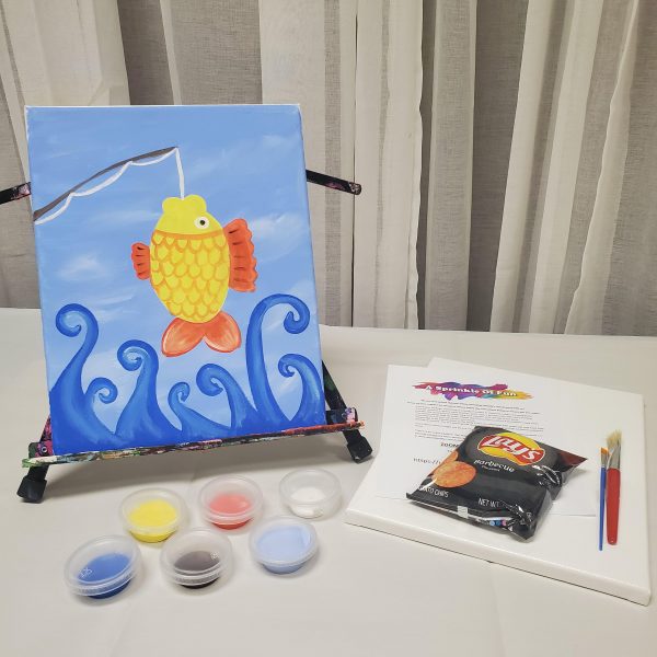 Fish Canvas Painting Kit