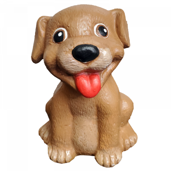 Happy Puppy Statue Plaster Paint Kit